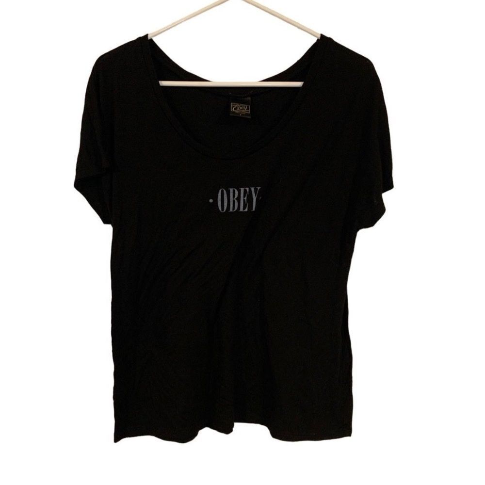 OBEY Small Black T Shirt‎